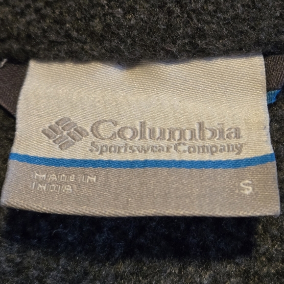 Columbia Sportwear Fleece Jacket Gray Full Zip Closure Women size S - Picture 6 of 14
